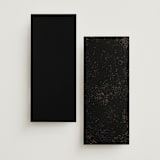 "Side by Side" - Menus in Tuxedo by Orasie - Back of Card Options