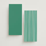 "Palm Tree Crest" - Menus in Palm by Erika Firm - Back of Card Options