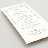 "Royalty" - Menus in Capri by Creo Study - Detail