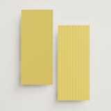 "Antique Ribbon" - Menus in Citrine by Olivia Kanaley Inman - Back of Card Options