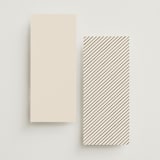 "Scripted Names" - Menus in Ecru by Hooray Creative - Back of Card Options