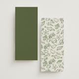 "Puglia" - Menus in Algae by Pati Cascino - Back of Card Options