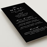 "Classy Type" - Menus in Lily by Hooray Creative - Detail