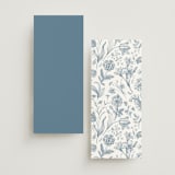 "graceful" - Menus in Dusty Blue by Jennifer Postorino - Back of Card Options