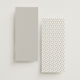 "In Love" - Menus in Cotton by Vanessa Doyle - Back of Card Options