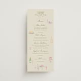 "Dining" - Menus in Olive by Elly - Front