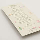 "Dining" - Menus in Olive by Elly - Detail