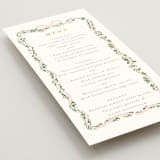 "Ribbonly Frame" - Menus in Blush by Itsy Belle Studio - Detail