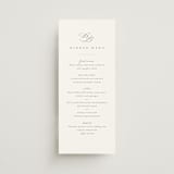 "Overlapping" - Menus in Cotton by Amy Kross - Front