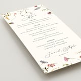 "Untied" - Menus in Sherbert by Erin Hodges - Detail