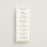 "Handwritten" - Menus in Moss by Cass Loh - Front