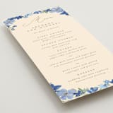 "Nilgiri" - Menus in Blueberry by Creo Study - Detail