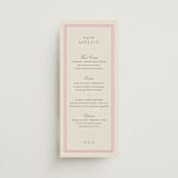"Bocce" - Menus in Fragola by Megan Davis - Front