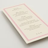 "Bocce" - Menus in Fragola by Megan Davis - Detail