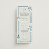 "Mediterraneo" - Menus in Ocean by Pati Cascino - Front