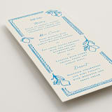 "Mediterraneo" - Menus in Ocean by Pati Cascino - Detail