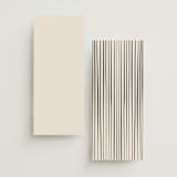 "Hand Drawn Dinner" - Menus in Cream by Lucrecia Caporale - Back of Card Options