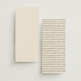 "Married Menu" - Menus in Oyster by Pixel and Hank - Back of Card Options