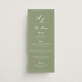 "Olive" - Menus in Olive by Sherley Ferreira - Front