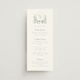 "Ocean Point" - Menus in Sky by Everett Paper Goods - Front