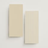 "Chantilly" - Menus in Sunset by Maja Cunningham - Back of Card Options