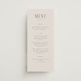 "Close-up" - Menus in Sandstone by Nicole Walsh - Front