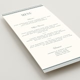 "Modern Stripes" - Menus in Capri by Emily Betts - Detail