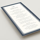 "Ariah" - Menus in French Blue by Jennifer Postorino - Detail