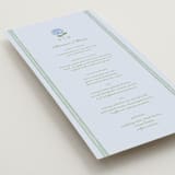 "Hydrangea Vines" - Menus in Coastal by Madhvi Samimi - Detail