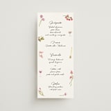 "Barolo" - Menus in Deep Blush by Pati Cascino - Front