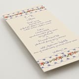 "Artisan Wedding" - Menus in Sea by Chris Griffith - Detail