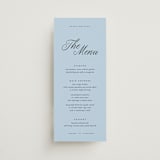 "Tarte Tatin" - Menus in Sky by Blustery August - Front