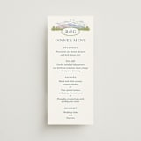 "River Valley" - Menus in Pine by Paper Sun Studio - Front