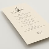 "Modern Romance" - Menus in Almond by Eric Clegg - Detail