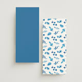 "Positano" - Menus in Cerulean by Tamara Hilje - Back of Card Options