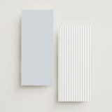 "Birds of Paradise" - Menus in Cloud by Helena Vitto - Back of Card Options