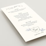 "Birds of Paradise" - Menus in Cloud by Helena Vitto - Detail