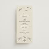 "Milagro" - Menus in Ivory by Ani Somi - Front