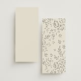 "Milagro" - Menus in Ivory by Ani Somi - Back of Card Options