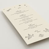 "Milagro" - Menus in Ivory by Ani Somi - Detail