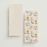 "floral bouquet" - Menus in Cream by Lori Wemple - Back of Card Options