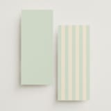 "Harley" - Menus in Mint by Kristie Kern - Back of Card Options