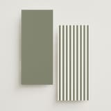 "Elegant Olive Menu" - Menus in Basil by Katie Stack - Back of Card Options