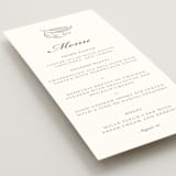 "Elegant Olive Menu" - Menus in Basil by Katie Stack - Detail