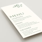 "Blend" - Menus in Sage by Huefete - Detail