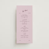 "Both" - Menus in Merlot by Tamara Hilje - Front