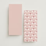 "Swan love" - Menus in Scarlet by Lucrecia Caporale - Back of Card Options