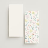 "Flora" - Menus in Peach by Zani van Zyl - Back of Card Options