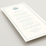 "Hydrangea bloom" - Menus in Seaside by Stacey Meacham - Detail