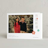 "Plum blossom" - Lunar New Year Cards in Winter by Cass Loh - Folded Card